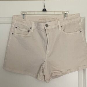 American Eagle Outfitters Women's Cream Shorts